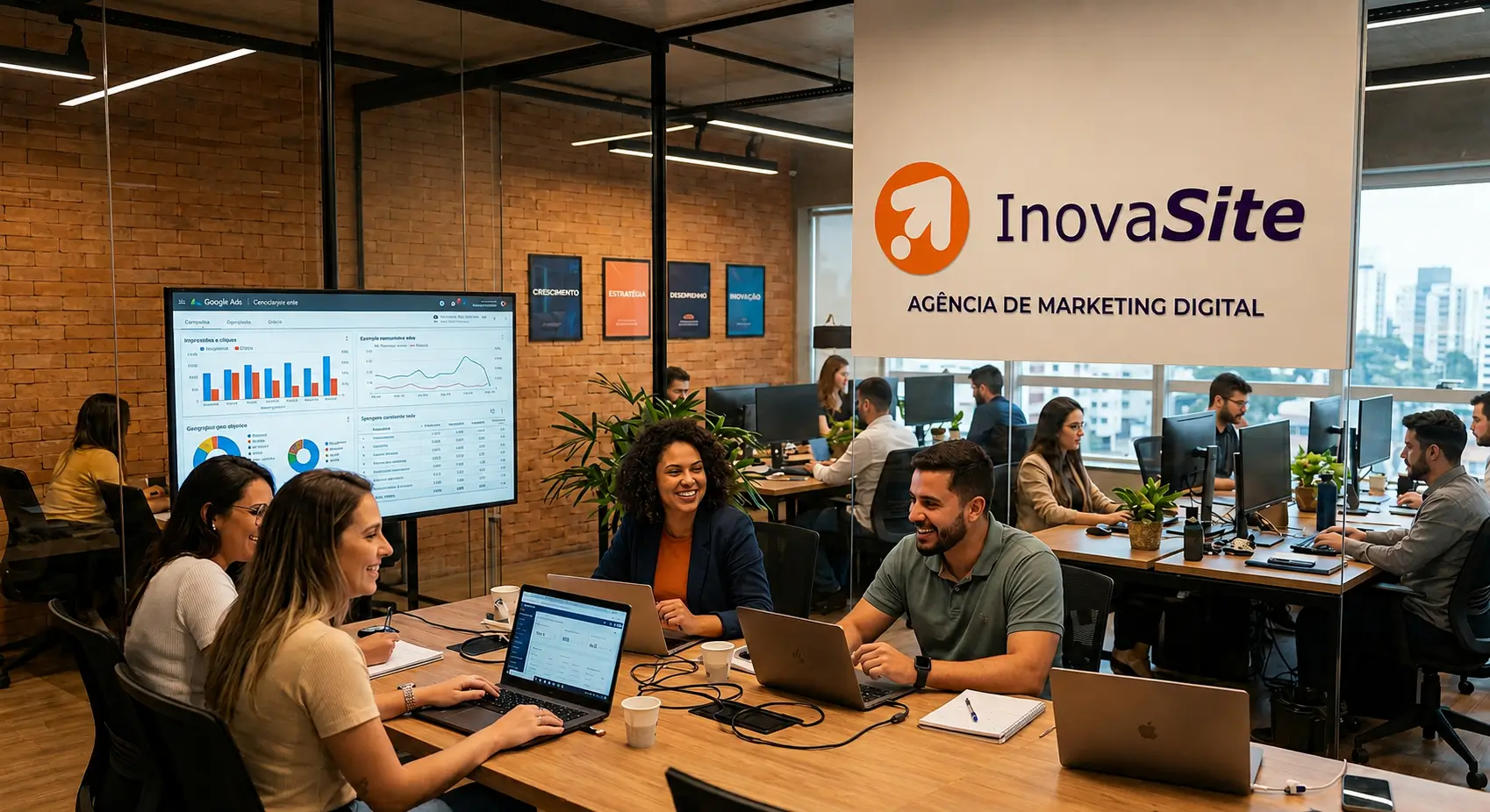 Equipe especializada InovaSite